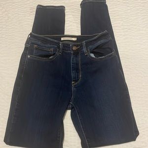 Size 27 Levi Strauss Skinny Jeans